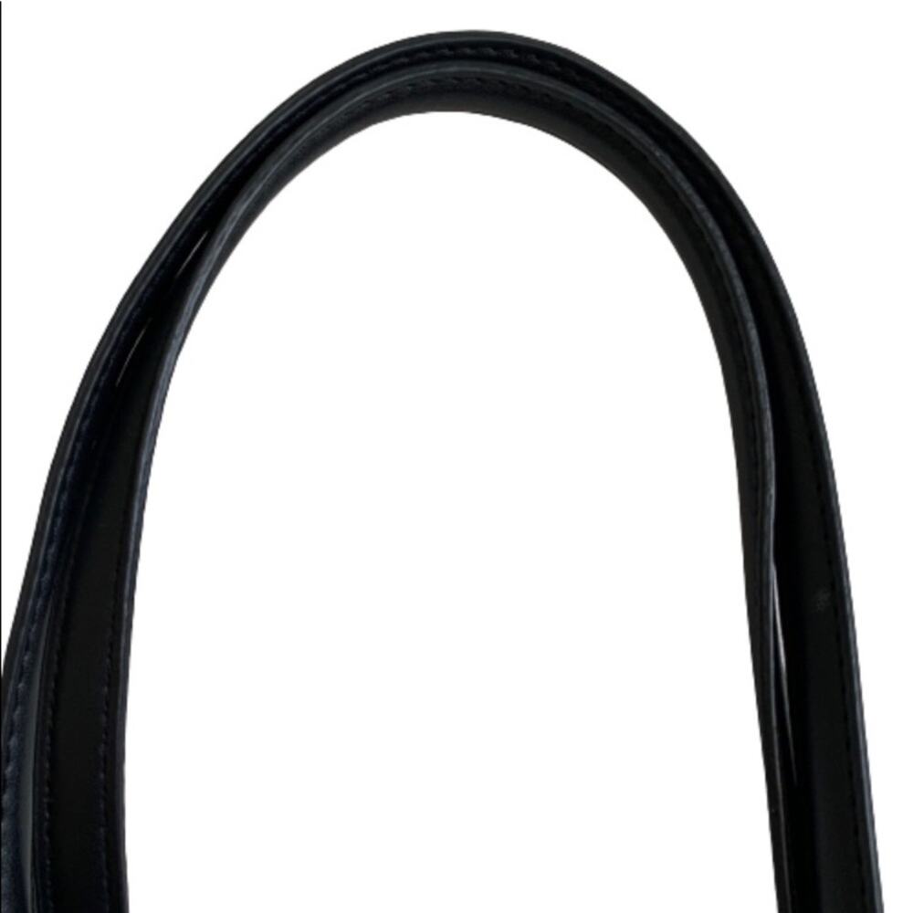 Nanette Lepore Purse Handbag McKenna Black Shouter Tote Handbag Bag - Picture 5 of 13